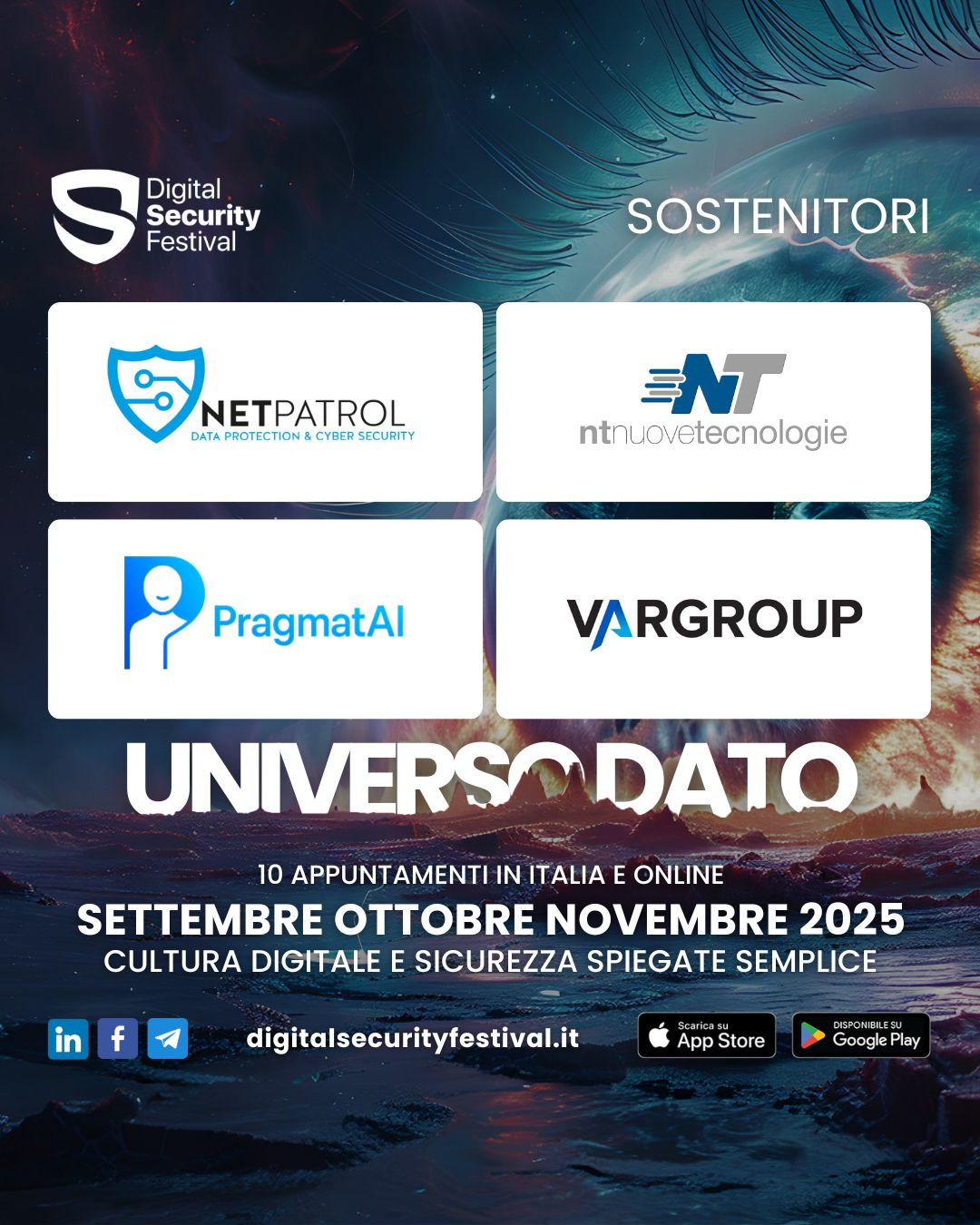 Digital Security Festival 2025 - Sostenitori